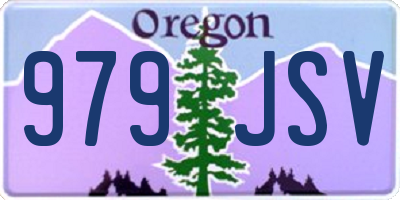OR license plate 979JSV