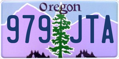 OR license plate 979JTA