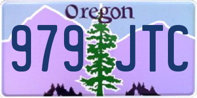OR license plate 979JTC
