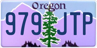 OR license plate 979JTP