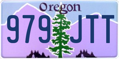 OR license plate 979JTT