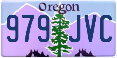 OR license plate 979JVC