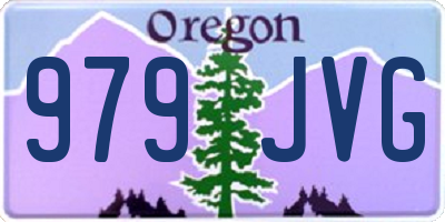 OR license plate 979JVG