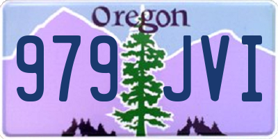 OR license plate 979JVI
