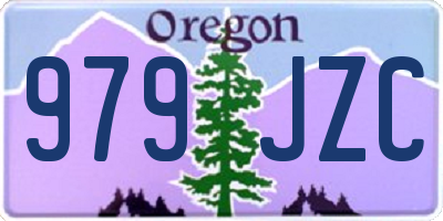 OR license plate 979JZC