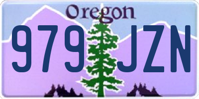 OR license plate 979JZN