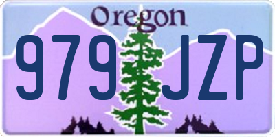 OR license plate 979JZP