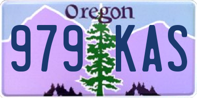 OR license plate 979KAS