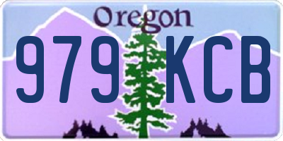 OR license plate 979KCB