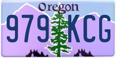 OR license plate 979KCG