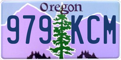 OR license plate 979KCM