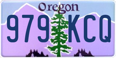 OR license plate 979KCQ