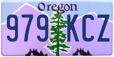 OR license plate 979KCZ