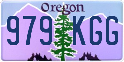 OR license plate 979KGG