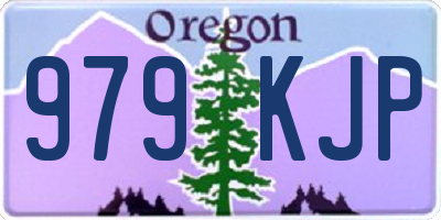 OR license plate 979KJP