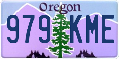OR license plate 979KME