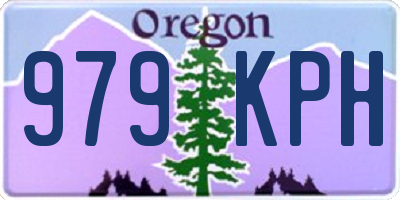 OR license plate 979KPH