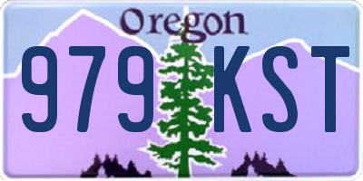 OR license plate 979KST