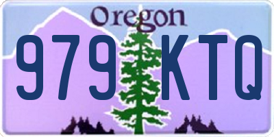 OR license plate 979KTQ