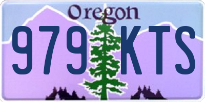 OR license plate 979KTS