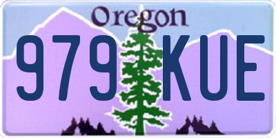 OR license plate 979KUE