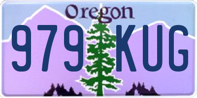 OR license plate 979KUG
