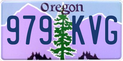 OR license plate 979KVG
