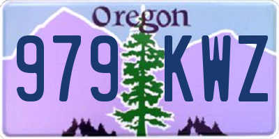 OR license plate 979KWZ