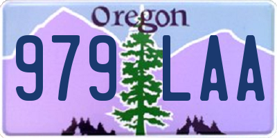 OR license plate 979LAA