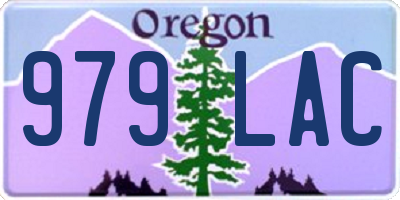 OR license plate 979LAC