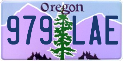 OR license plate 979LAE