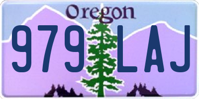 OR license plate 979LAJ