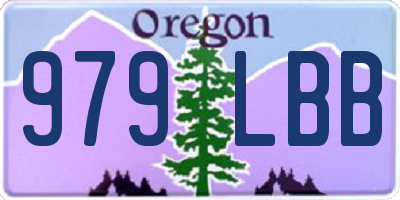 OR license plate 979LBB