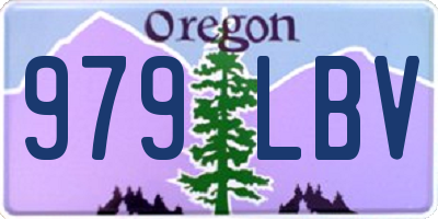 OR license plate 979LBV
