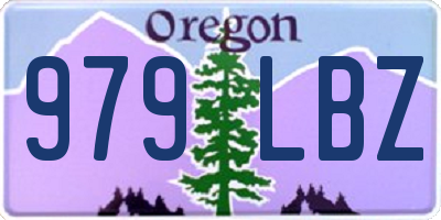 OR license plate 979LBZ