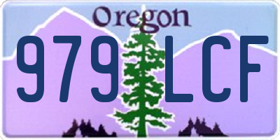 OR license plate 979LCF