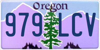 OR license plate 979LCV