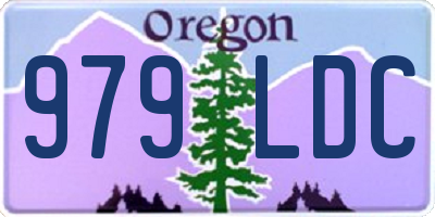 OR license plate 979LDC