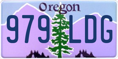OR license plate 979LDG