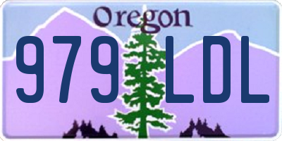 OR license plate 979LDL