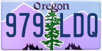 OR license plate 979LDQ
