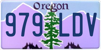 OR license plate 979LDV