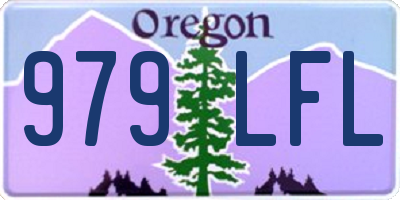 OR license plate 979LFL