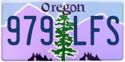 OR license plate 979LFS