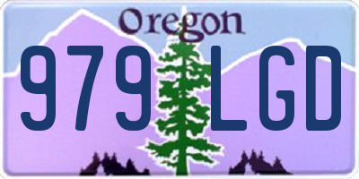 OR license plate 979LGD