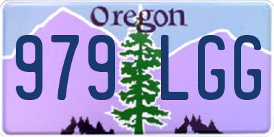 OR license plate 979LGG