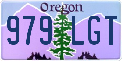 OR license plate 979LGT