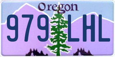 OR license plate 979LHL