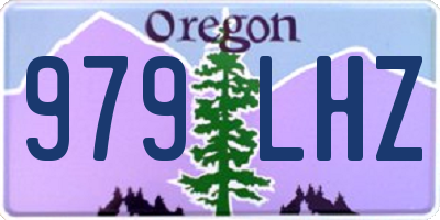 OR license plate 979LHZ