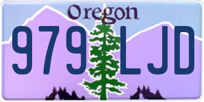 OR license plate 979LJD